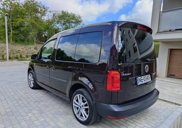Volkswagen Caddy cena 49999 przebieg: 199500, rok produkcji 2016 z Gdańsk małe 22